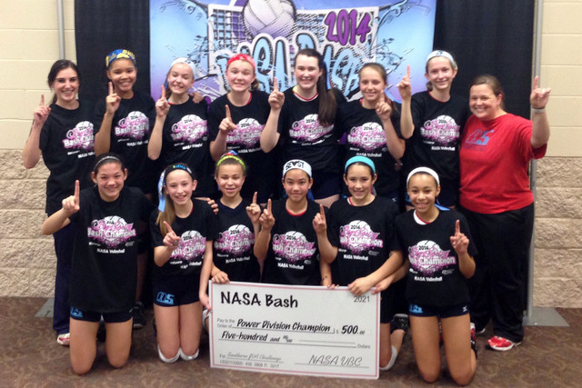 2014 12 Briana Champions of the 12 Power Division at the NASA Bash