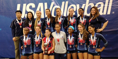 2014 17 Jing Silver Medalist 17 Open USAV Nationals