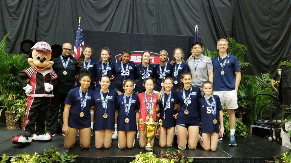 2018 12 Jing AAU Nationals 12 Open Silver Medalists