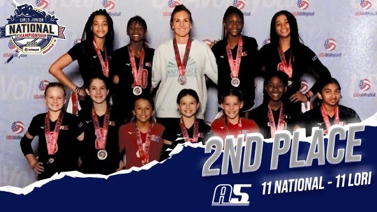 11 Lori - Silver Medalist - 11 National USAV Nationals