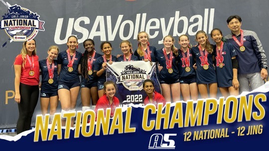 12 Jing - National Champions - 12 National USAV Nationals