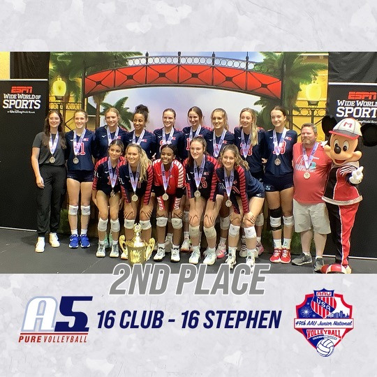 16 Stephen - Silver Medalist - 16 Club- AAU Nationals