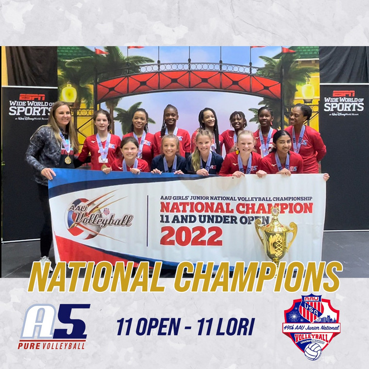 11-Lori - National Champions - 11 Open - AAU Nationals