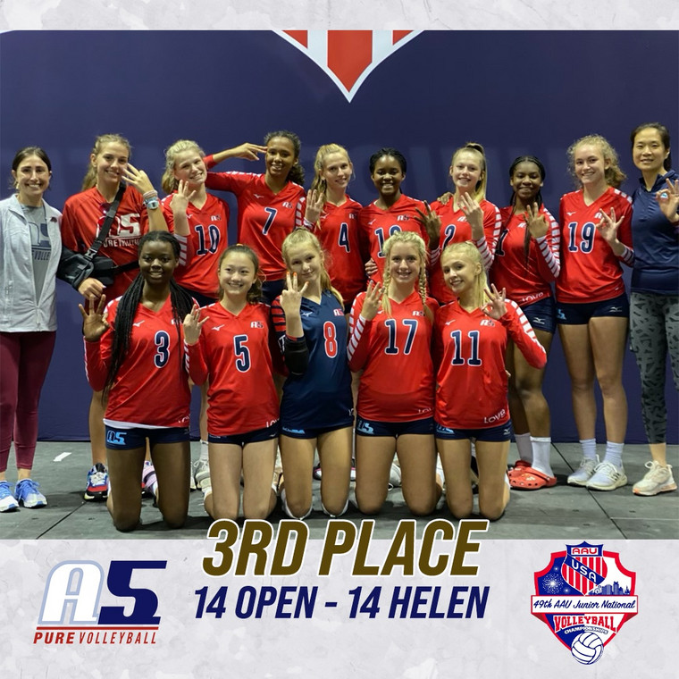 14 Helen - Bronze Medalist - 14 Open - AAU Nationals