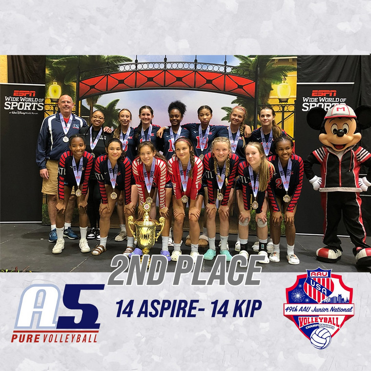 14 Kip - Silver Medalist - 14 Aspire - AAU Nationals