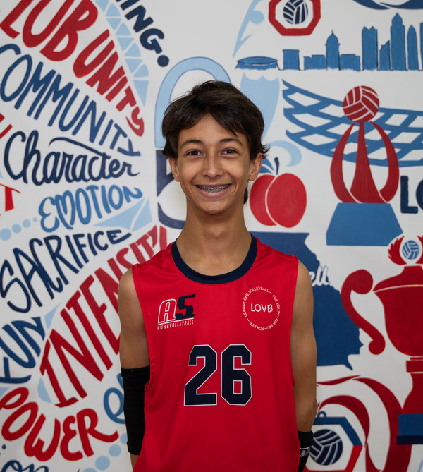 A5 Volleyball Club 2024:  Jonah Willard 