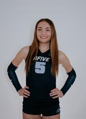 A5 Volleyball Club 2025:  #5 Amelia Payton 